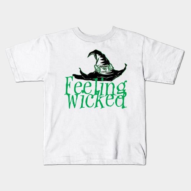 Feeling Wicked Kids T-Shirt by babydollchic